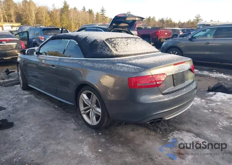 2012 Audi S5 3.0 Premium Plus from USA, damaged, VIN WAUCGAFH7CN007625
